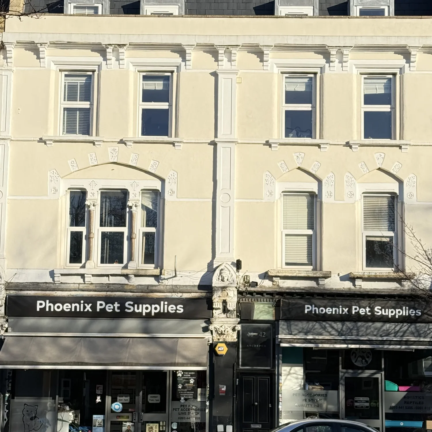 The Bristant Investments property at 40-42 Amhurst Road in Hackney